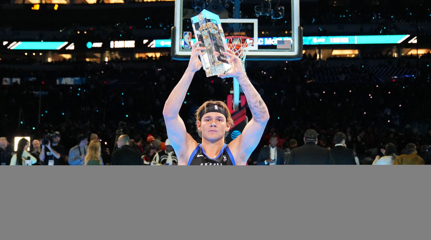 NBA Slam Dunk Contest champion Mac McClung.